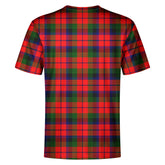 MacNaughton Modern Tartan Crest T-shirt